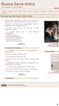 Mobile Screenshot of musica-sacra-antica.org
